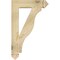 Ekena Millwork Funston Arts & Crafts Rough Sawn Bracket, Douglas Fir, 4"W x 20"D x 32"H BKT04X20X32FST03RDF - alternate 3